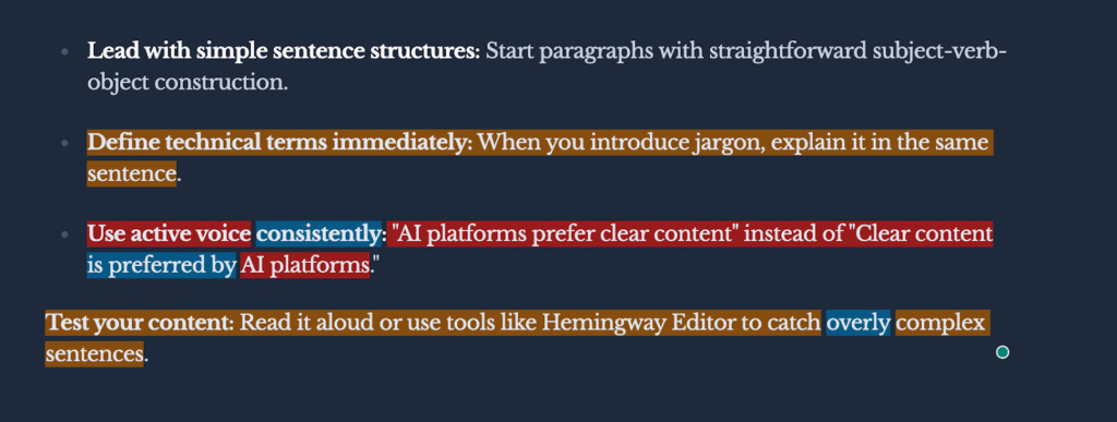 hemingway editor