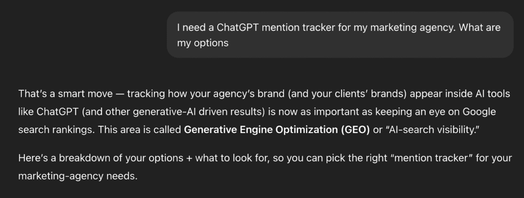 ai generate response